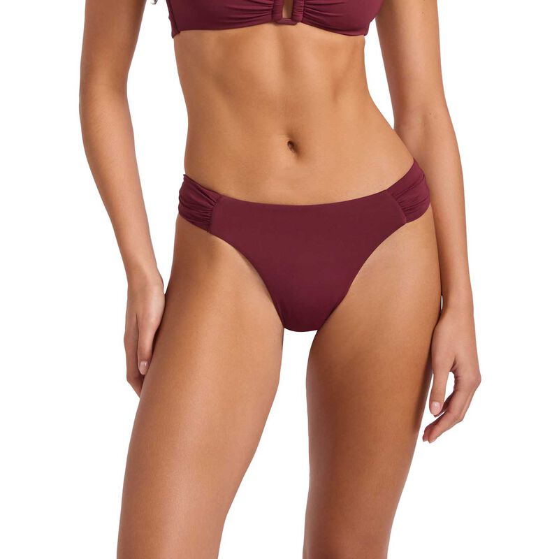 Seafolly High Leg Ruched Side Pant image number 0